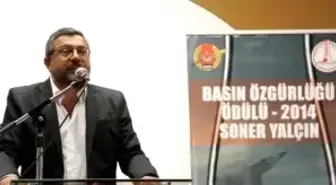 Gazeteci Soner Yalçın'a Basın Özgürlüğü Ödülü