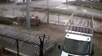 Fethiye'de 2 Kişinin Öldüğü Kaza Güvenlik Kamerasında
