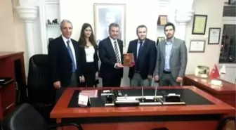 İç Anadolu Gençlik Federasyonu Başkanı Cenik'ten Haksen'e Ziyaret