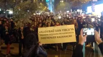 İstanbul'da Zeytin Dallı Protesto