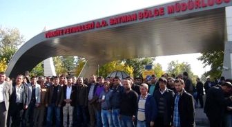 200 Müteahhit Elemanı İşten Çıkarılmamaları İçin Yürüdü
