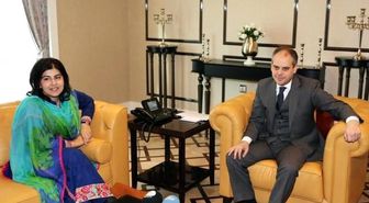 Bakan Kılıç, Eski İngiliz Bakan Warsi'yi Kabul Etti