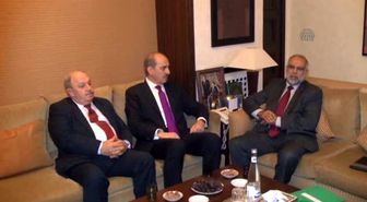 Kurtulmuş, Fas Devlet Bakanı Baha ile Bir Araya Geldi
