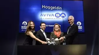 Avivasa Hisseleri Borsa'da İşlem Görmeye Başladı