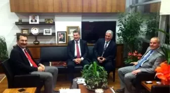 İhlas Personelinden, Bakan Yardımcısı Atabek'e Ziyaret