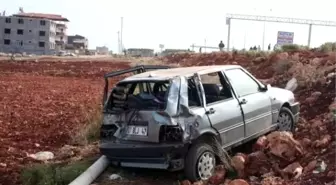 Hatay'da Tır, Otomobile Çarptı: 5 Yaralı