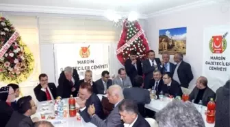 Vali Taşkesen Mardin Gazeteciler Cemiyeti Hizmet Binası Açılışına Katıldı