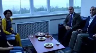 Tabip Odası'ndan Prof. Dr. Mustafa Saçar'a Ziyaret