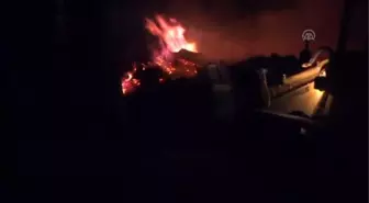 Çorum'da Köy Yangınında 30 Ev Kül Oldu