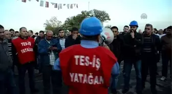 Yatağan'da Özelleştirme Karşıtı Eylem