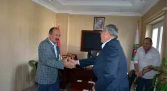 Başkan Saatcı'dan Osman Nuri Demir'e Geçmiş Olsun Ziyareti