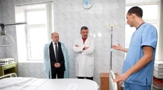 Tika'dan Kiev Oleksandrivska Klinik Hastanesine Ekipman Desteği