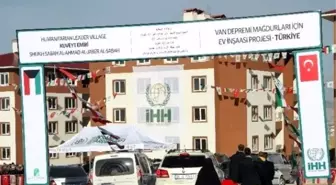 İhh ve Iıco Heyeti, Konutlara Yerleştirilen Aileleri Ziyaret Etti