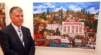 Ressam Galip Özgören, Sanko Sanat Galerisi'nde Sergi Açtı