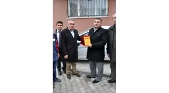 Şehidin Eşine Ev Bağışlayan Ali Dal'a Bir Plaket de Emekli Astsubaylardan