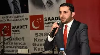 Sp Gençlik Kolları Genel Başkanı Aydın, Gümüşhane'de Gençlik Şölenine Katıldı