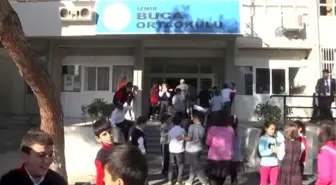 Askeri Lise Öğrencileri, Ortaokuldaki Öğretmenlerini Ziyaret Etti