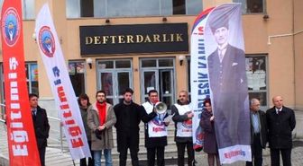 Eğitim-İş'ten Asgari Ücretlileri Sevindirecek İmza Kampanyası