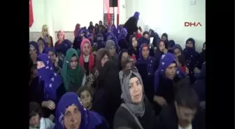 Çadır Kentte 'Kadına Şiddete Hayır' Konferansı