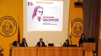 Dicle Üniversitesi'nde Kadına Yönelik Şiddet Tartışıldı