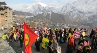 Kadına Şiddete Tepki İçin 5 Kilometre Yürüdüler