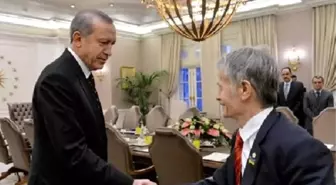 Kırım Tatar Türklerinin Lideri Kırımoğlu Çankaya Köşkü'nde