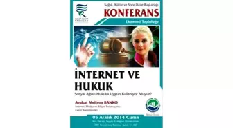 Avukat Meltem Banko 'İnternet ve Hukuk' Konferansı Verecek