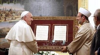 Diyanet İşleri Başkanı Görmez'den Papa Francesco'ya Tarihi Mektup