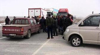 Elektrik Kesintisi Nedeniyle Aksaray Karayolunu Ulaşıma Kapattılar