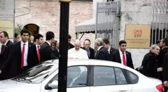 Papa Francesco'dan Sultanahmet Camii'nde Dua...