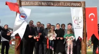 Kınıklı Maden Şehitleri Parkta Ölümsüzleşti