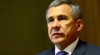 Tataristan Cumhurbaşkanı Minnihanov Türkiye'de