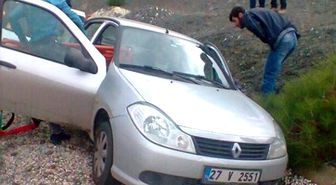 Kamyonun Çarptığı Otomobilin Sürücüsü Yaralandı