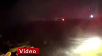 Kereste İmalathanesinde Yangın: 2 Yaralı