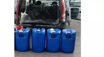 Mazot Hırsızlığı Yaparken Suçüstü Yakalandı