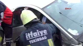 Tekirdağ'da Trafik Kazası: 6 Yaralı