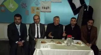 AK Parti Milletvekili Mustafa Şahin, Kent Konseyi Engelliler Merkezi'ni Ziyaret Etti