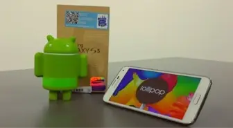 Galaxy S5 Android Lollipop 'A Kavuştu!