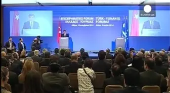 Davutoğlu Yunanistan'da Konuştu: Kıbrıs Sorununun Çözülmesi Tüm Taraflara Fayda Getirir