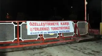 Yatağanlı İşçilerin Eylemi Sona Erdi