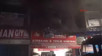 İşyerinde Korkutan Yangın