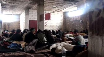 Aa, Nusra Cephesi'nin İdlib'teki 'Rehine Kampını' Görüntüledi