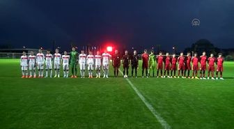 16 Yaş Altı Milli Takımı, İspanya'ya 2-0 Yenildi