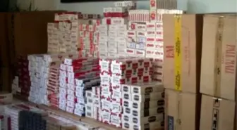 Kilis'te 46 Bin 280 Paket Kaçak Sigara Ele Geçirildi