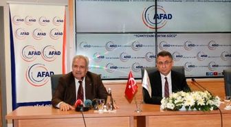 Afad Başkanı Oktay, Filistin Büyükelçisi Maarouf'u Kabul Etti