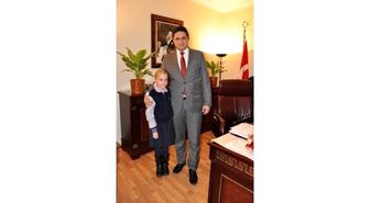 Minik Başkan'dan Acar'a Ziyaret