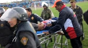 Peru'da Maç Sırasında Yıldırım Düştü