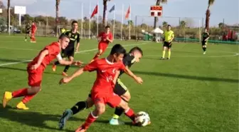 U16 Hazırlık Maçı İspanya-Türkiye: 1-1