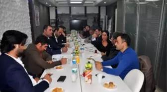 Eş Başkanlar Mimarlar ve Mühendisler Odasını Ziyaret Etti.