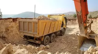 Haliliye'de Yol Yapım Çalışmaları Sürüyor